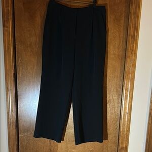 LOFT Black Wide Leg Pants Office Ready